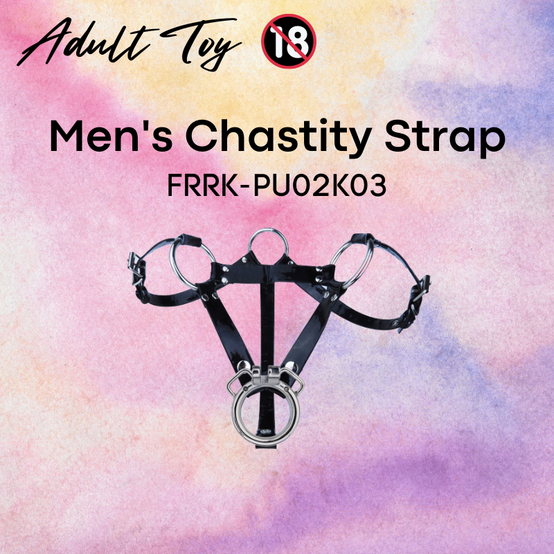Adult Toy : Men's Chastity Cage Thong Strap (FRRKPU02K03)