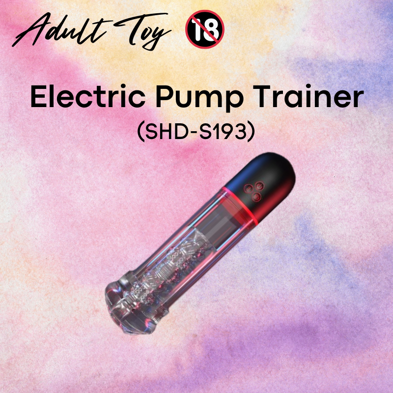 Adult Toy: Male Electronic Pump Trainer (SHD-S193)