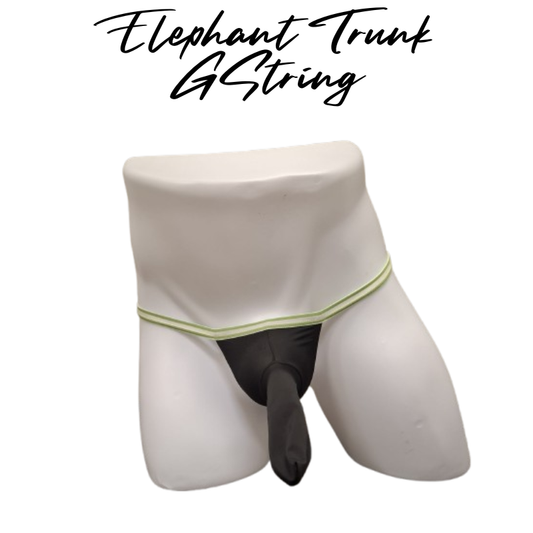 Men's GString: Nylon Elephant Trunk GString Underwear (F2406)