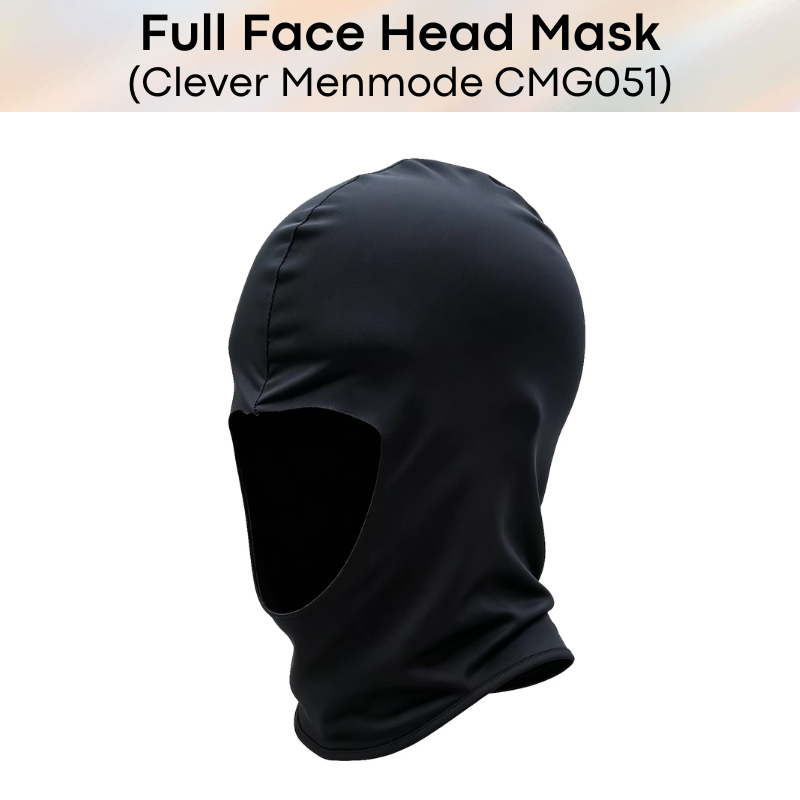 Lifestyle: Polyester Semi Transluscent Full Face Mask for Costume Parties or Roleplay (CMG051)