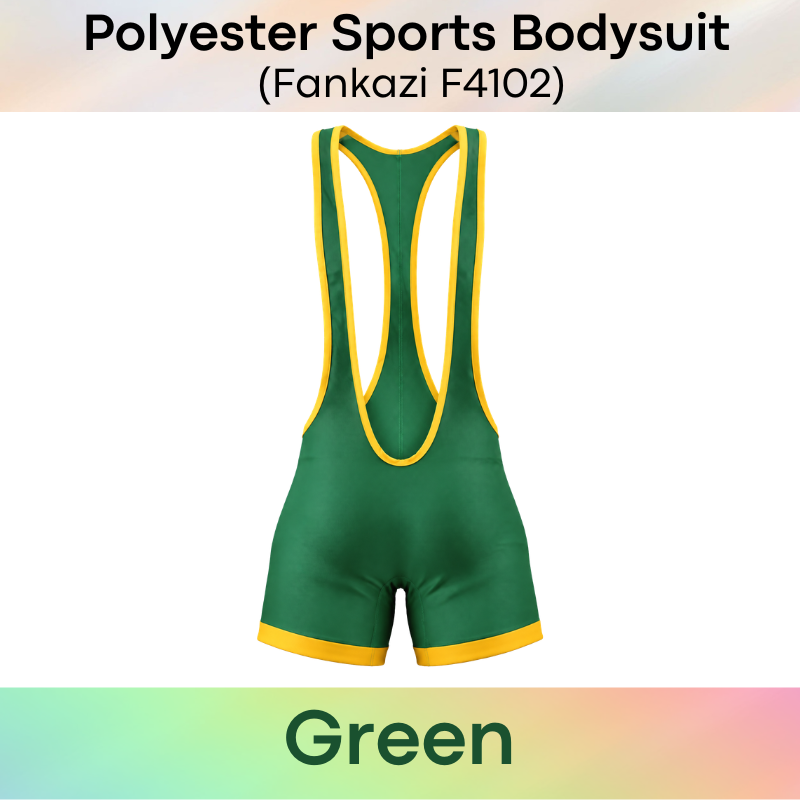 Men's Bodysuit: Polyester Sports Bodysuit (F4102)
