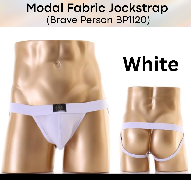 Men's Jockstrap: Modal Fabric 3D Pouch Jockstrap Underwear (BP1120)