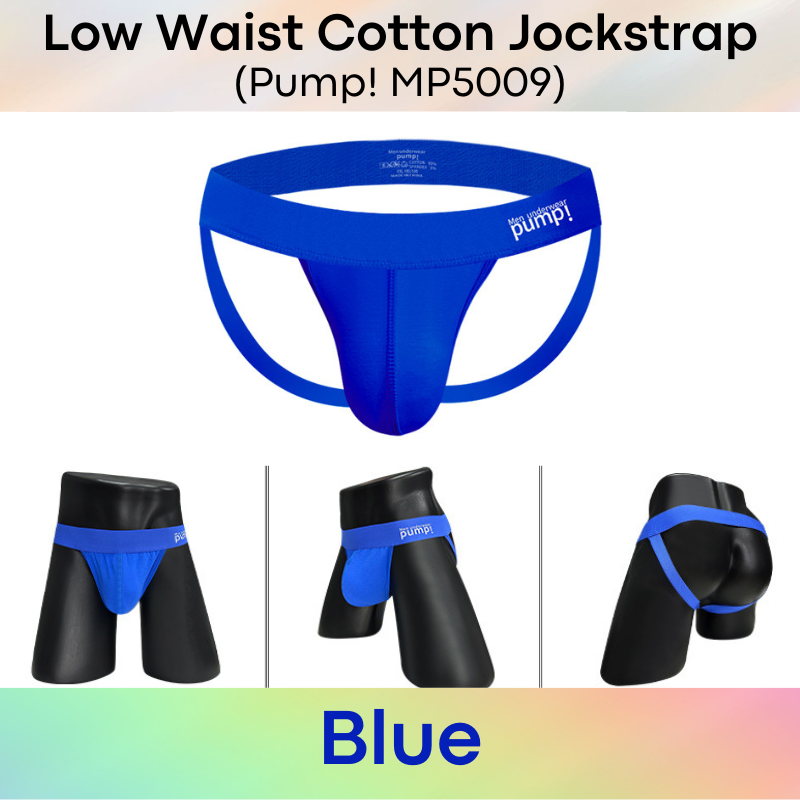 Men's Jockstrap : Low Waist Cotton Underwear (MP5001/MP5009)