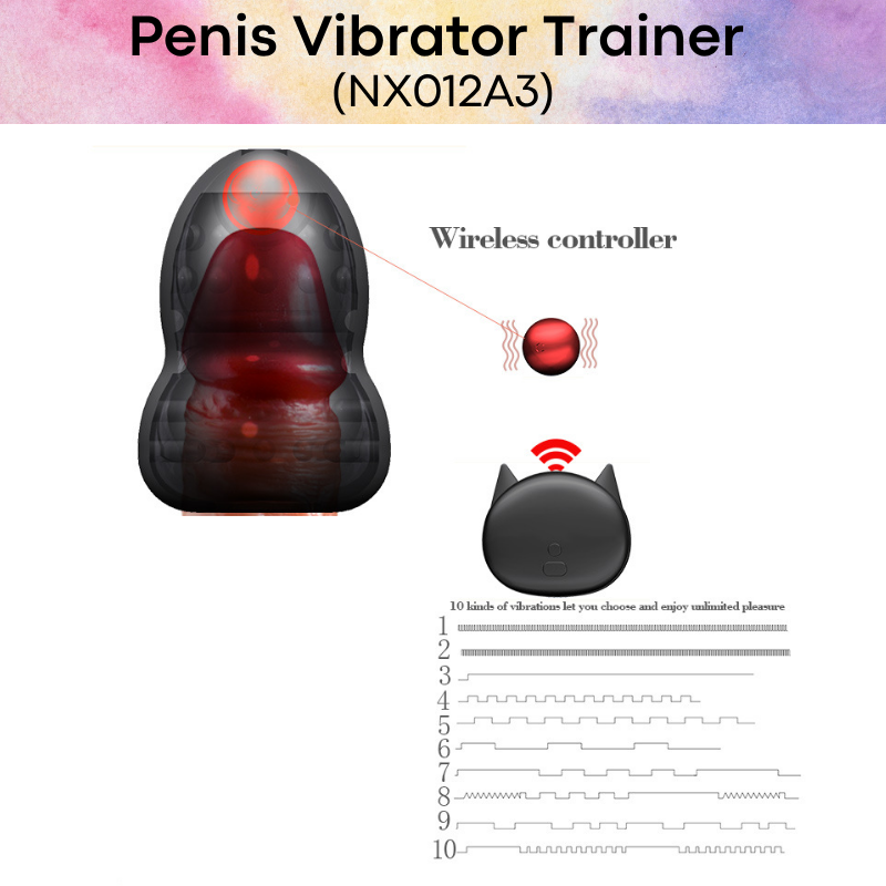 Men's Adult Toy: Vibrating Penis Trainer (NX012A3)