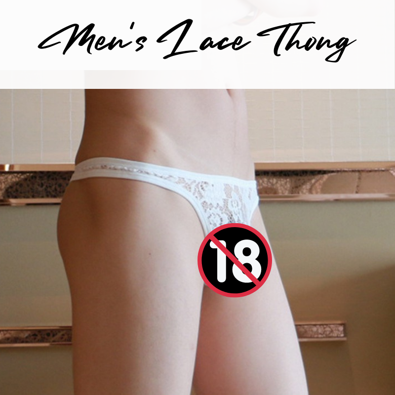 Men's Thong : Lace Thong (Clever Menmode CMF090)