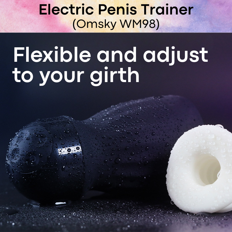 Adult Toy: Electric Penis Trainer with 10 Vibra Modes (WM98)