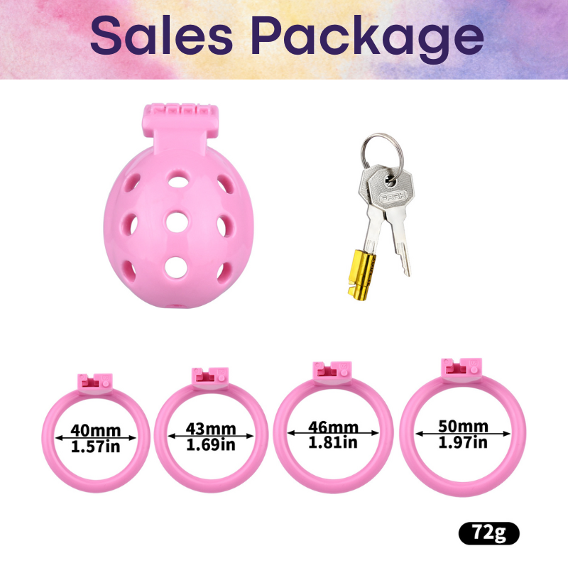 Adult Toy: Men's Resin Chastity Cage (FRRK270)