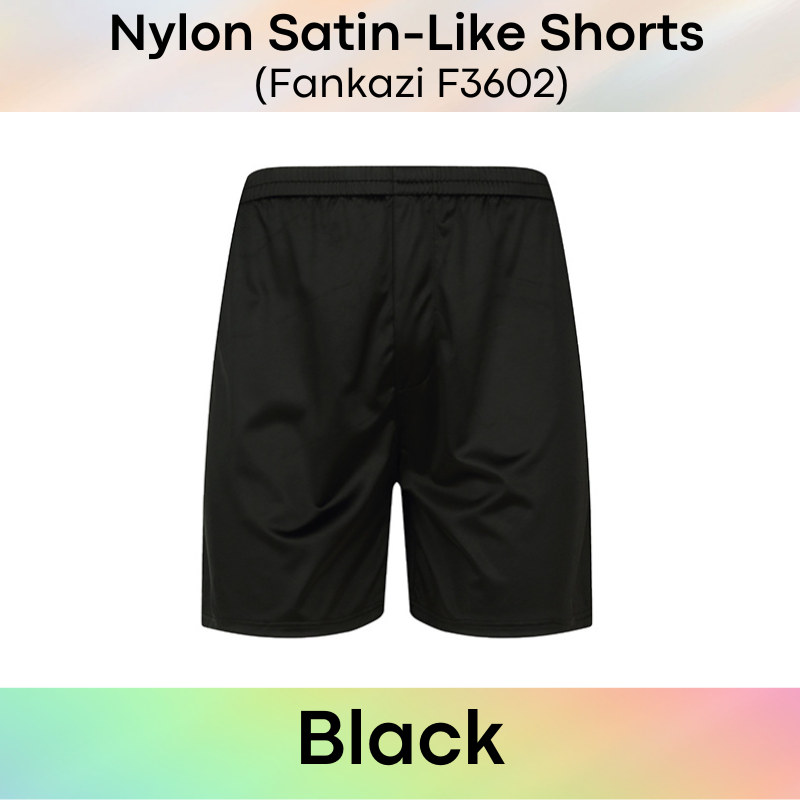 Lifestyle: Men's Nylon Satin-Like Shorts (F3602)