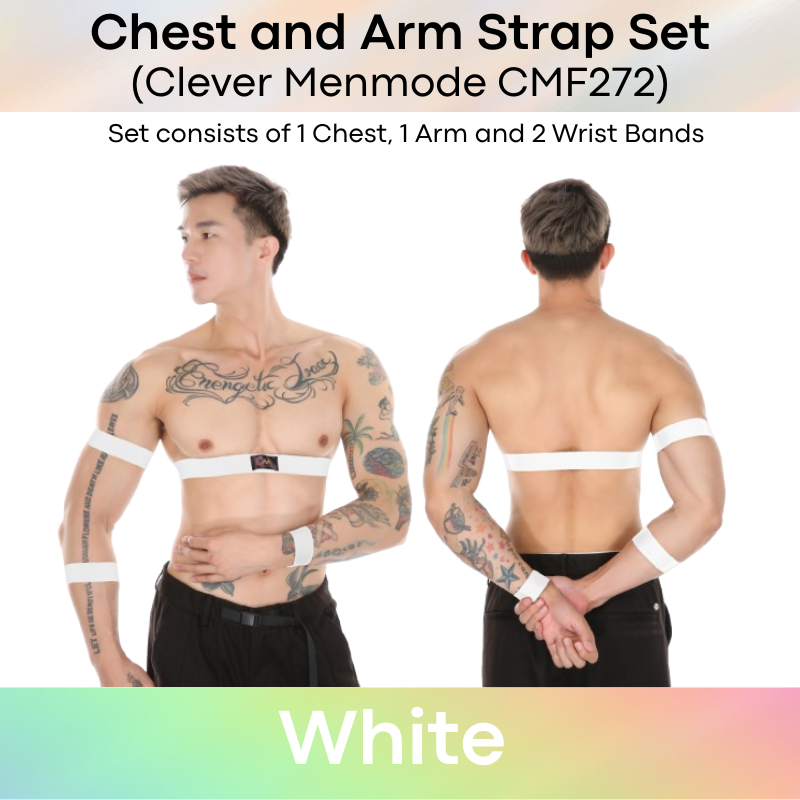 Men's Strap: Chest, Arm and Wrist Strap Band Set (CMF272)