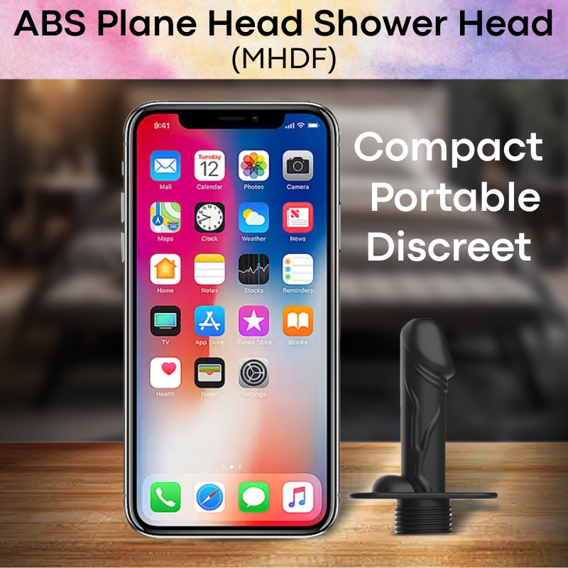 Adult Toy: ABS Disposable & Portable Plane Head Shower Head (MHDF)