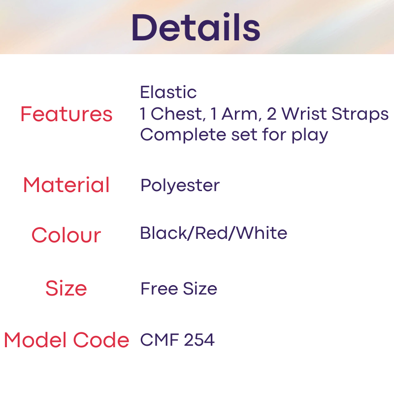 Men's Strap: Chest, Arm and Wrist Strap Band Set (CMF272)
