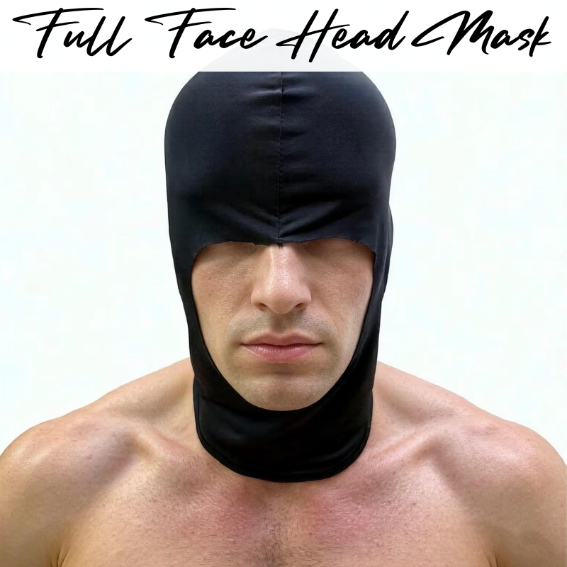 Lifestyle: Polyester Semi Transluscent Full Face Mask for Costume Parties or Roleplay (CMG051)