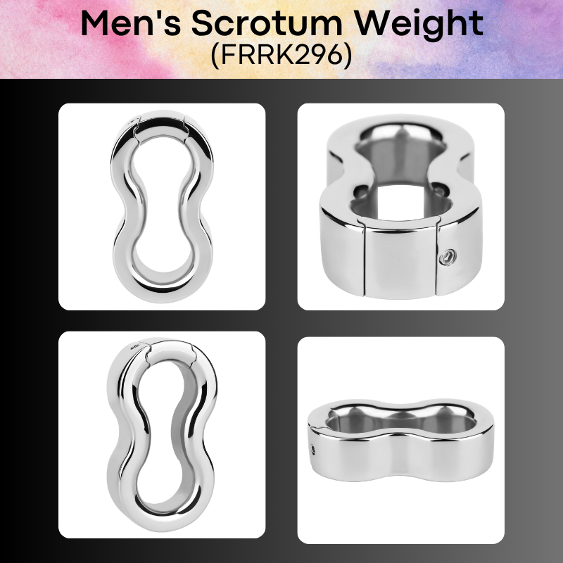 Adult Toy: Men's Stainless Steel 304 Scrotum Weight (FRRK296)