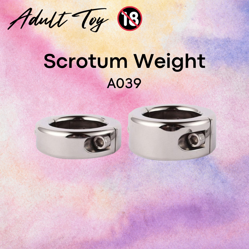Adult Toy: Aluminium Alloy Scrotum Weight (A039)