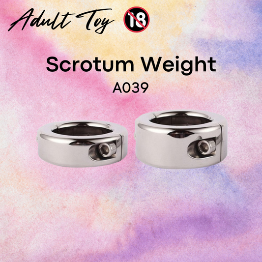Adult Toy: Aluminium Alloy Scrotum Weight (A039)