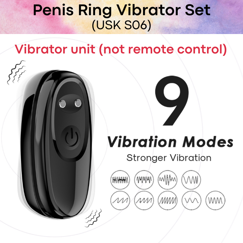 Adult Toy : Penis Vibrator Ring Set (USK S06)