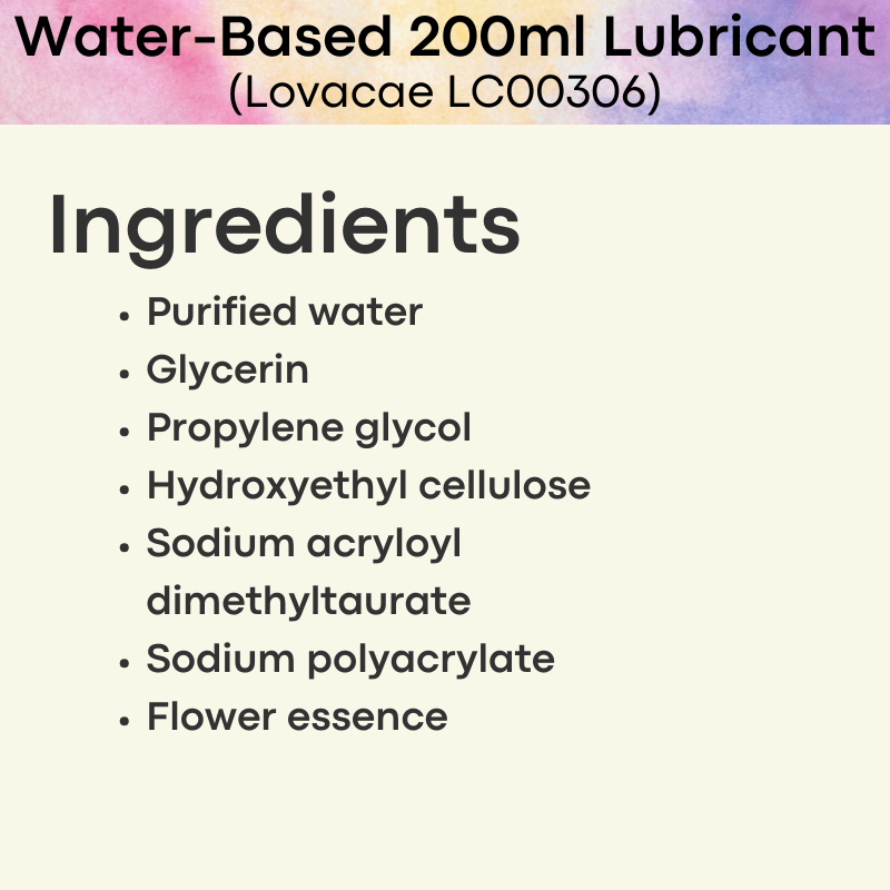Adult Toy: Water-based Latex-Safe Milky White Look with Chestnut Fragrance Lubricant 200ml (LC00306)