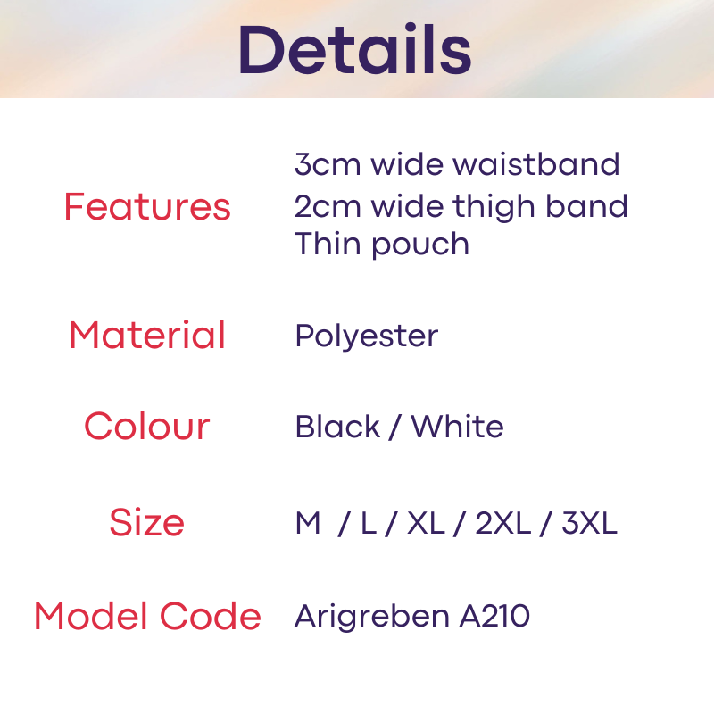 Men's Jockstrap: Polyester Thin Pouch Jockstrap Underwear (A210)