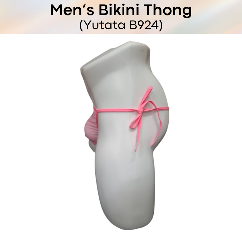 Couple/Men's Thong: Polyester Mesh String Bikini Thong for Men or Couple (B924/V014)