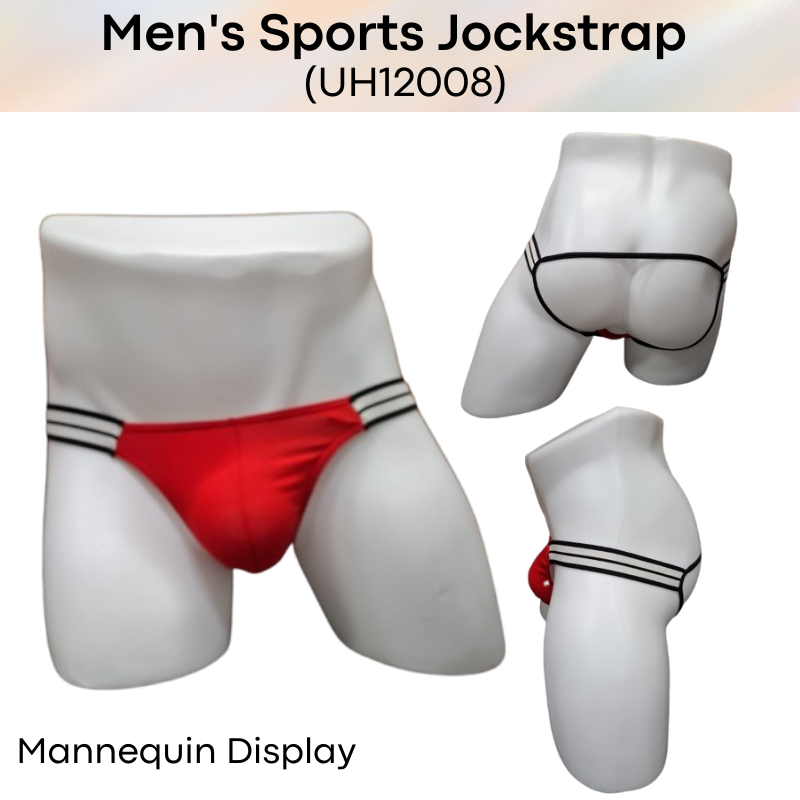 Men's Jockstrap : Low Waist Underwear (UzHot 12008)