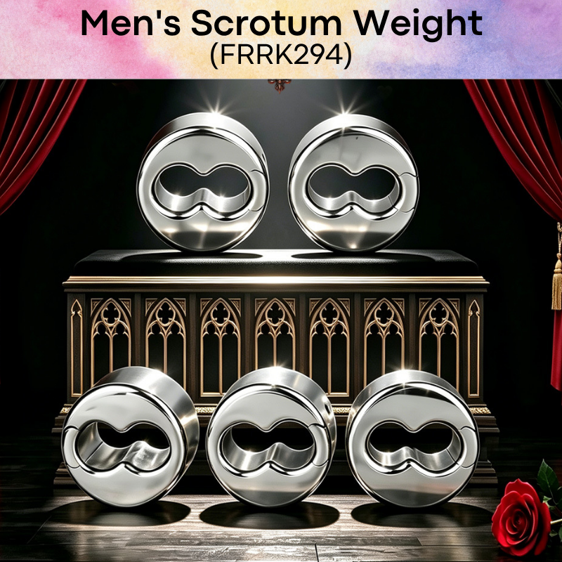 Adult Toy: Men's Stainless Steel 304 Scrotum Weight (FRRK294)