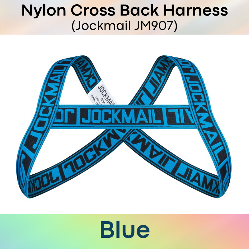 Men's Strap: Nylon Cross Back Harness Strap (JM907)