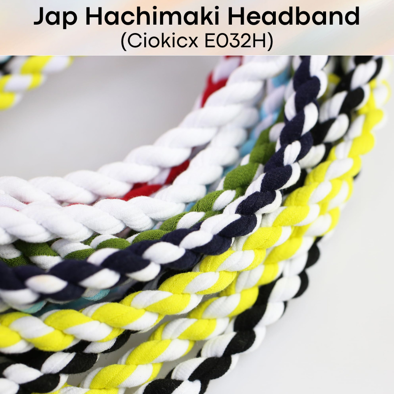 Lifestyle: Jap Style Hachimaki Twisted Headband (E032H)