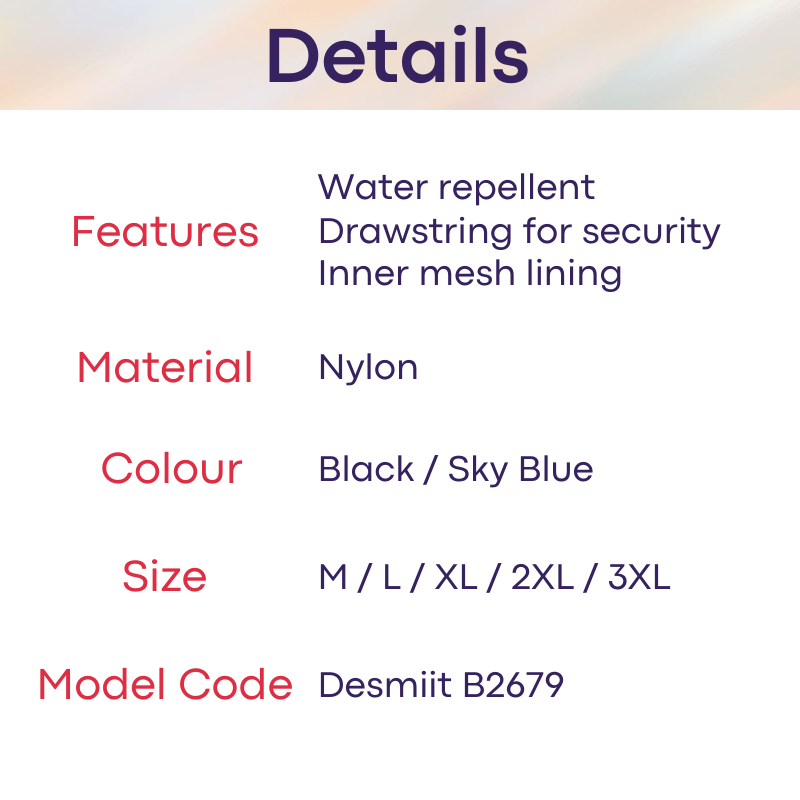 Lifestyle: Men's Water-Repellent Sports Shorts (B2679)