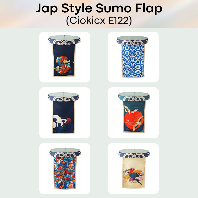 Men's Underwear: Polyester Japanese Style Sumo Flap Underwear (E122)