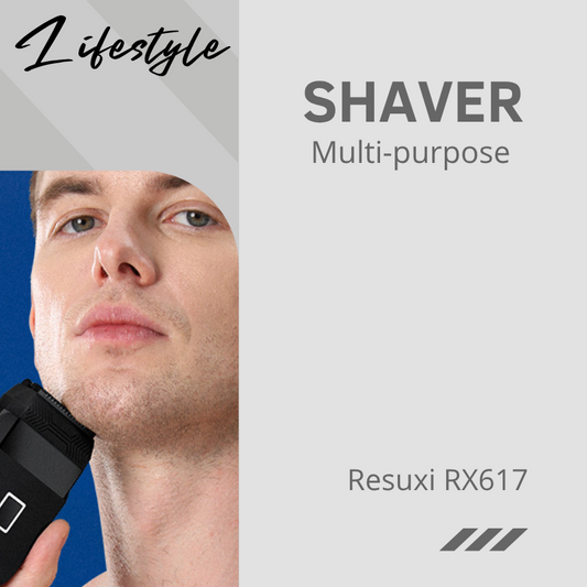 Men's Lifestyle: Rechargeable Portable Home/Travel Multi-Purpose Foil Shaver (RX617)