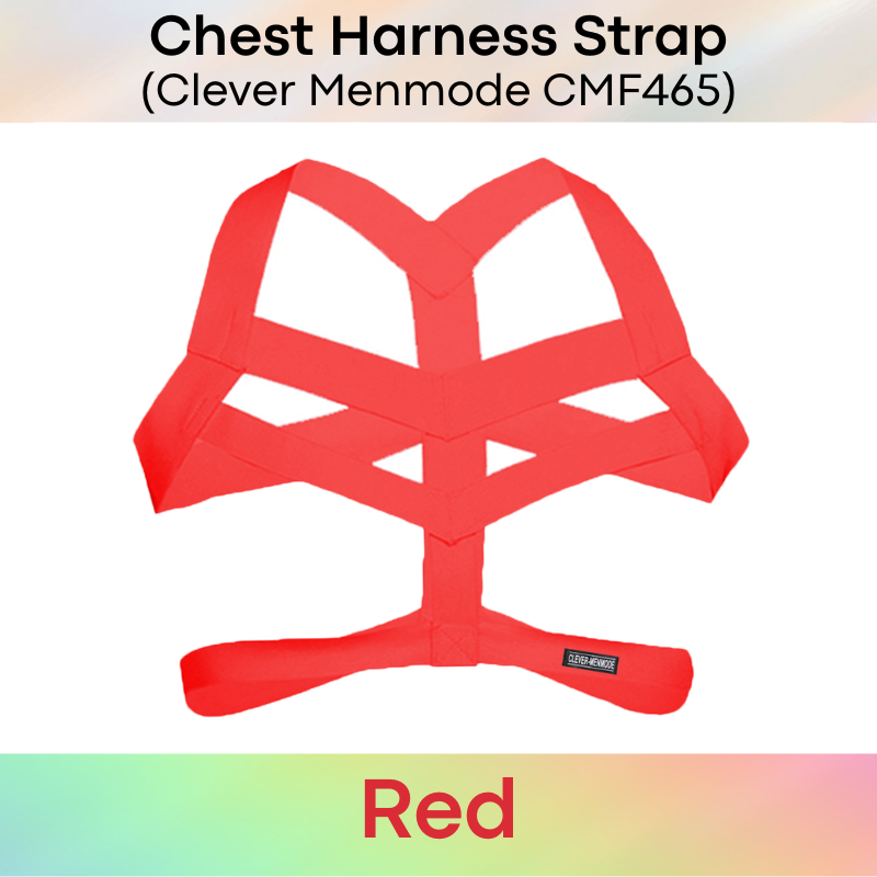 Men's Strap: Polyester Spandex Chest Harness Strap Underwear (CMF465)