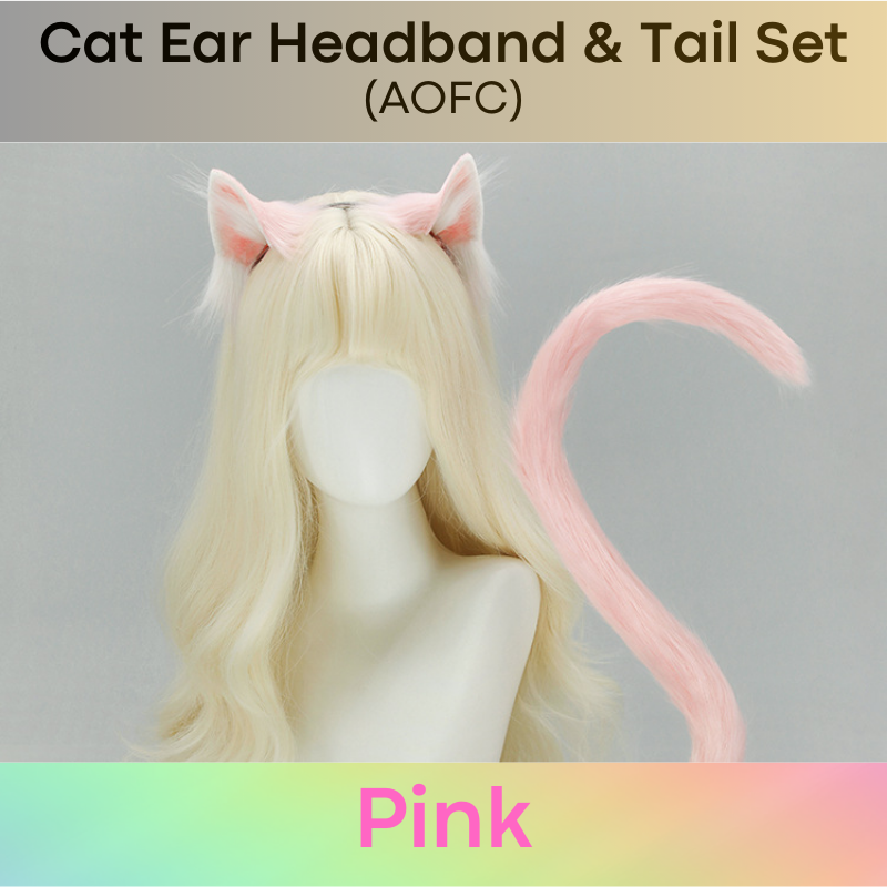 Men's Lifestyle: Cat Headband with Flexible Tail Roleplay/Cosplay Set (AOFC)