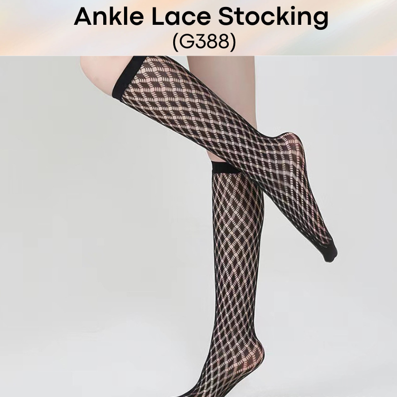 Unisex Stocking: Lace Ankle Stocking (G388)