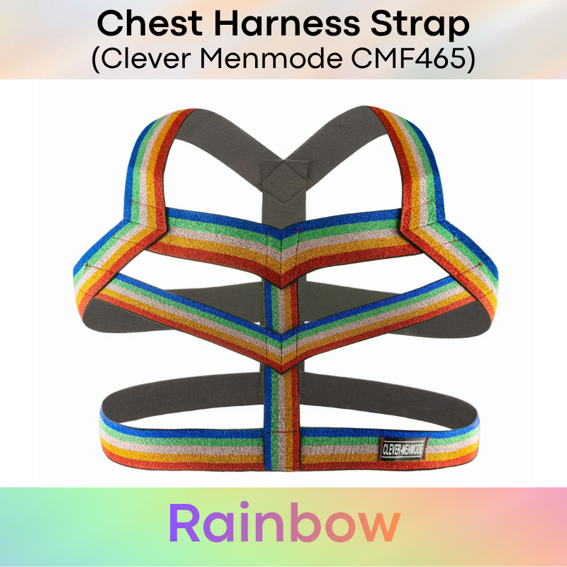 Men's Strap: Polyester Spandex Chest Harness Strap Underwear (CMF465)