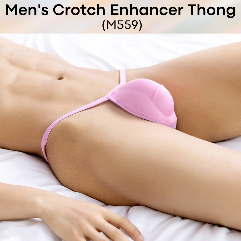 Men's Thong : Crotch Enhancer Sponge (Miboer M559)