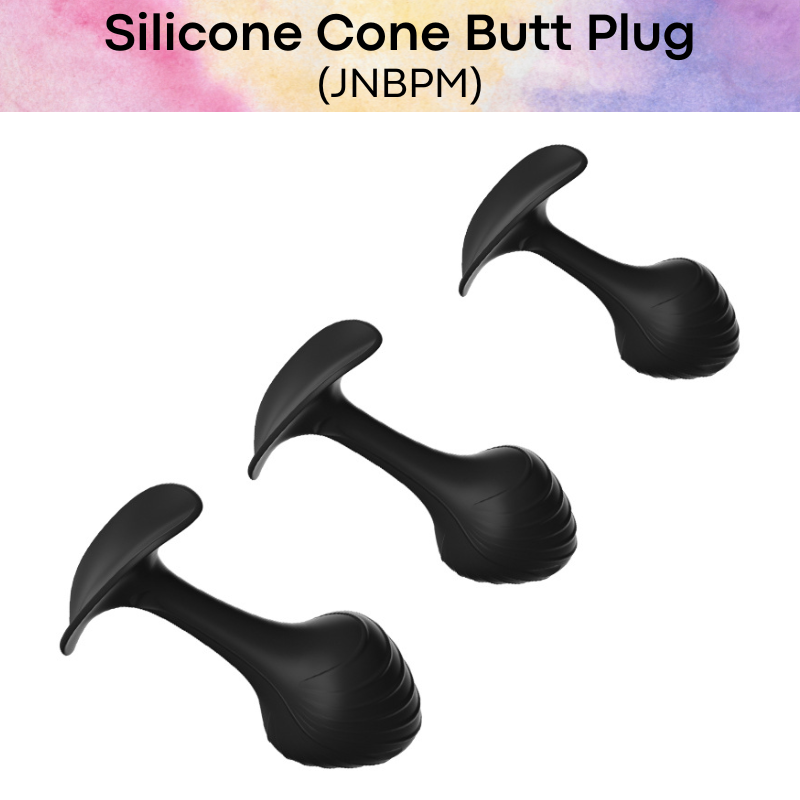 Adult Toy: Silicone Cone Head Butt Plug (JNBPM)