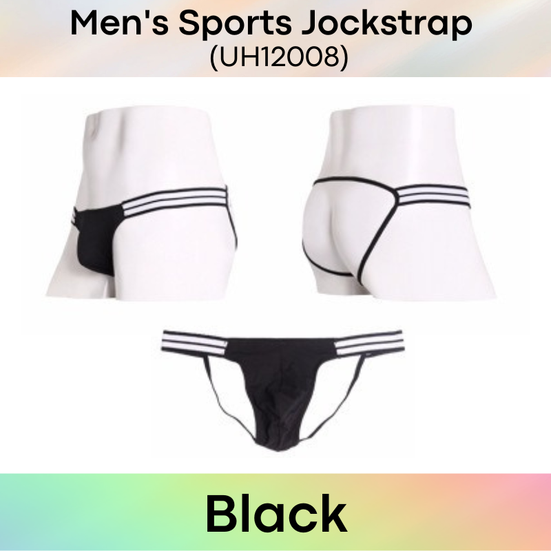Men's Jockstrap : Low Waist Underwear (UzHot 12008)