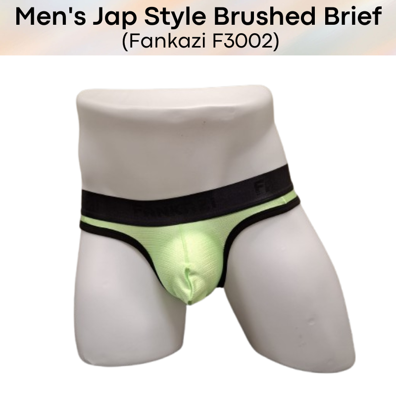 Men's Brief : Japanese Style Brushed Underwear (Fankazi F3002)
