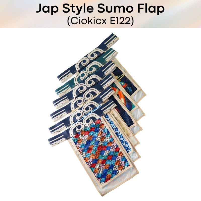 Men's Underwear: Polyester Japanese Style Sumo Flap Underwear (E122)