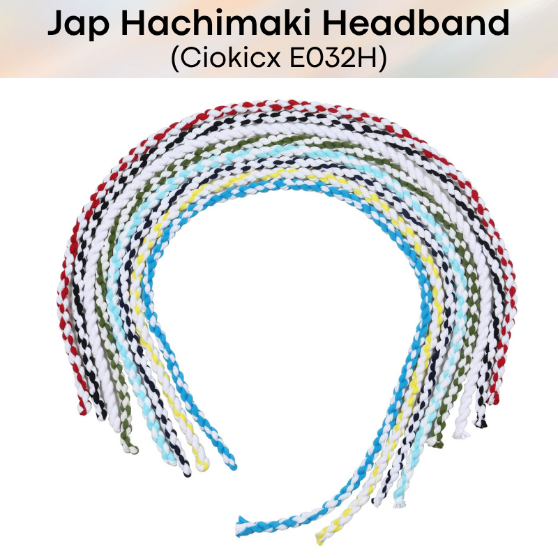 Lifestyle: Jap Style Hachimaki Twisted Headband (E032H)