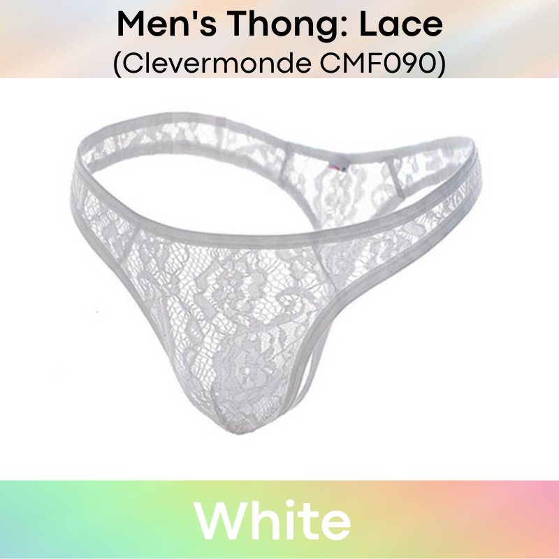 Men's Thong : Lace Thong (Clever Menmode CMF090)