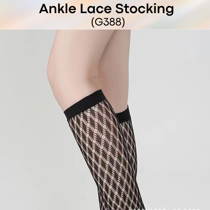 Unisex Stocking: Lace Ankle Stocking (G388)