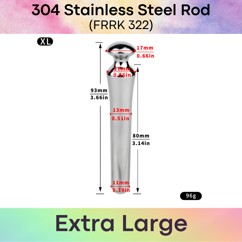 Adult Toy: Men's Urethral Sounding 304 Stainless Steel Rod (FRRK322)