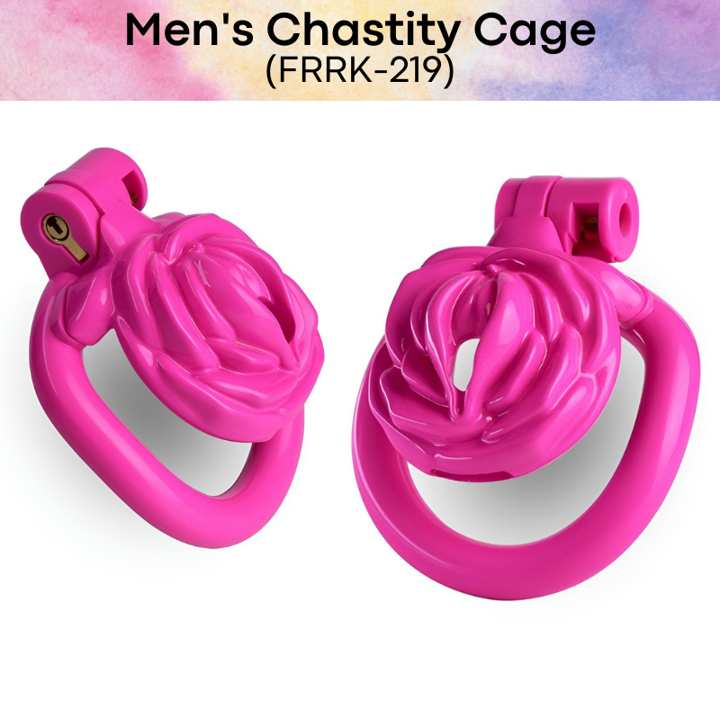 Adult Toy : Men's Chastity Cage (Resin) FRRK219