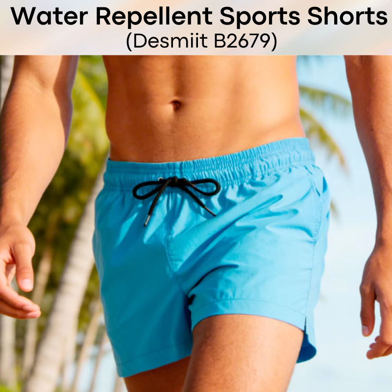 Lifestyle: Men's Water-Repellent Sports Shorts (B2679)