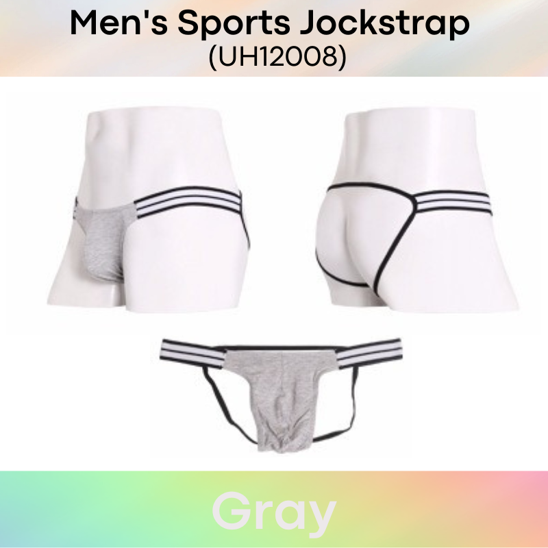 Men's Jockstrap : Low Waist Underwear (UzHot 12008)