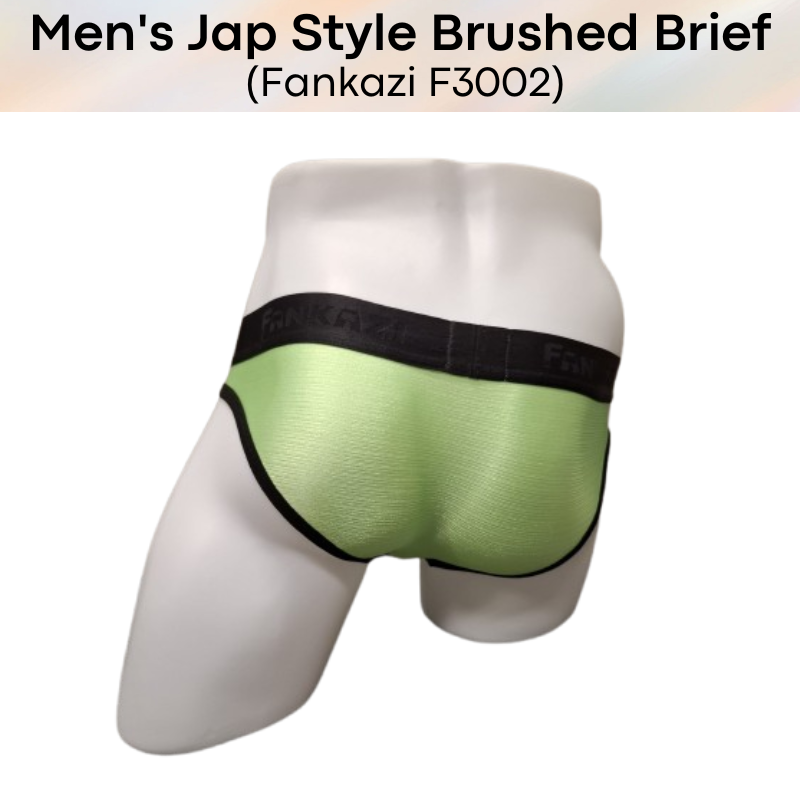 Men's Brief : Japanese Style Brushed Underwear (Fankazi F3002)