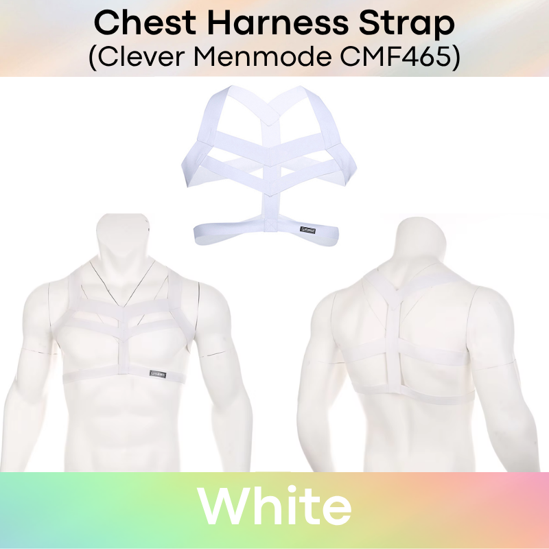 Men's Strap: Polyester Spandex Chest Harness Strap Underwear (CMF465)