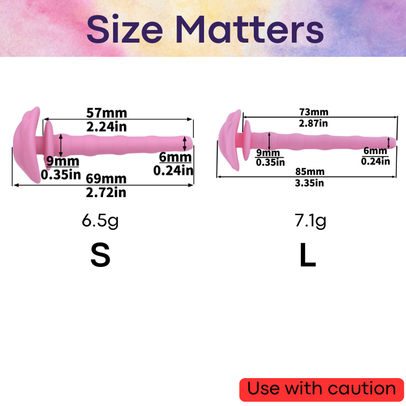 Adult Toy: Liquid Silicone Urethral Catheter for Chastity Cage (FRRKDG15)