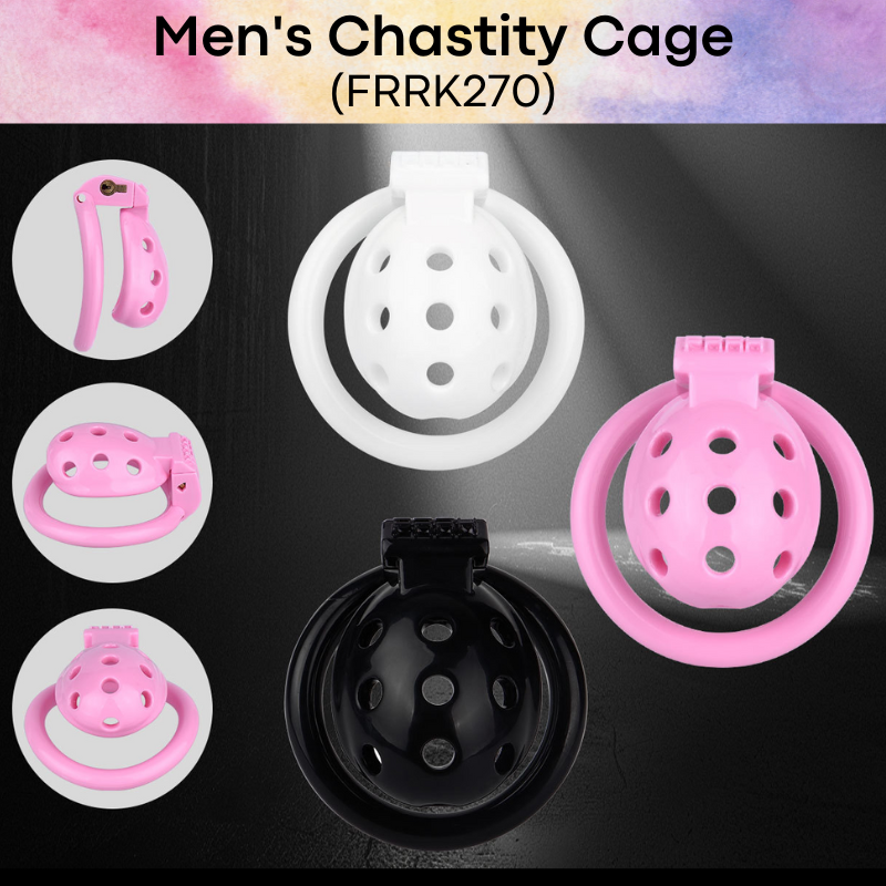 Adult Toy: Men's Resin Chastity Cage (FRRK270)